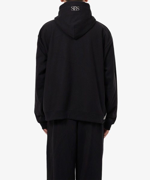 SOUND OF SUNRISE（サウンドオブサンライズ）の「S.O.S Zip-up Hoodie（パーカー・メンズ・ブラック/ネイビー/ブルーグレー・S/XS/XL/L/M）」の8枚目の写真