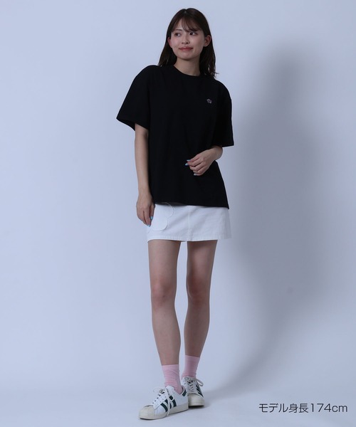 MARY QUANT(マリークワント)の「デイジーパッチデニムミニ スカート(デニムスカート・レディース・ブルー/ホワイト/ネイビー・M)」の6枚目の写真