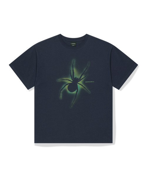 WKNDRS(ウィーキャンドース)の「SPIDER T-SHIRT (NAVY)(Tシャツ/カットソー・レディース・その他・X-LARGE/SMALL/MEDIUM/LARGE)」の1枚目の写真