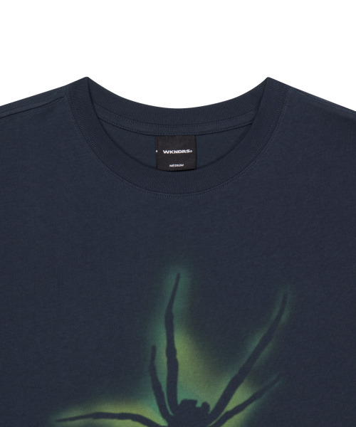 WKNDRS(ウィーキャンドース)の「SPIDER T-SHIRT (NAVY)(Tシャツ/カットソー・レディース・その他・X-LARGE/SMALL/MEDIUM/LARGE)」の3枚目の写真