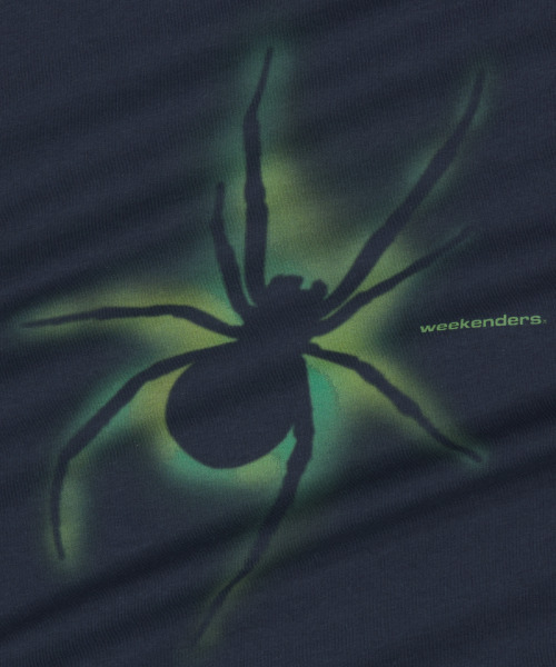 WKNDRS(ウィーキャンドース)の「SPIDER T-SHIRT (NAVY)(Tシャツ/カットソー・レディース・その他・X-LARGE/SMALL/MEDIUM/LARGE)」の5枚目の写真