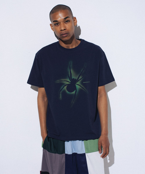 WKNDRS(ウィーキャンドース)の「SPIDER T-SHIRT (NAVY)(Tシャツ/カットソー・レディース・その他・X-LARGE/SMALL/MEDIUM/LARGE)」の6枚目の写真