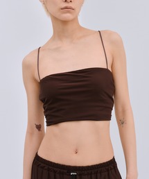 BACK CROSS-STRAP BRA TOP / バック クロスストラップ ブラ トップ