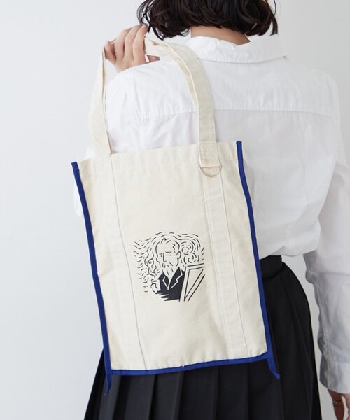 BIRTHDAY BAR(バースデイバー)の「【COFFEE BOY×BIRTHDAY BAR】カラーパイピングトートバッグ(トートバッグ・レディース・オレンジ/ブルー/ダークグリーン・0)」の5枚目の写真