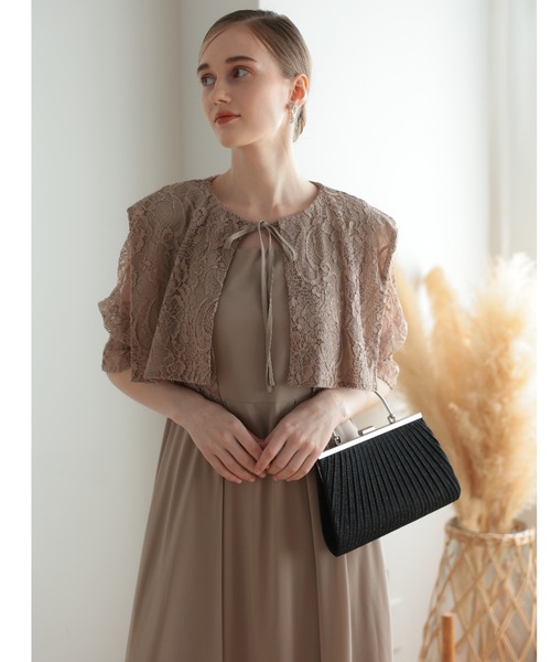 Cupid Heart(キューピッドハート)の「【Cupid Heart】結婚式用!メタルラメbag(クラッチバッグ・レディース・ブラック・MEDIUM)」の4枚目の写真