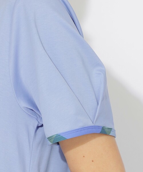 BLUE LABEL CRESTBRIDGE(ブルーレーベルクレストブリッジ)の「ロゴリンガーTワンピース(ワンピース・レディース・ネイビー/ブルー系その他2・S/M)」の10枚目の写真