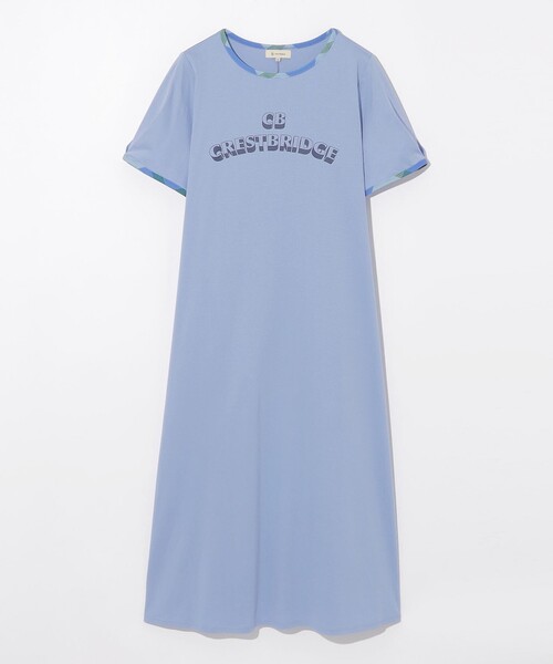 BLUE LABEL CRESTBRIDGE(ブルーレーベルクレストブリッジ)の「ロゴリンガーTワンピース(ワンピース・レディース・ネイビー/ブルー系その他2・S/M)」の9枚目の写真