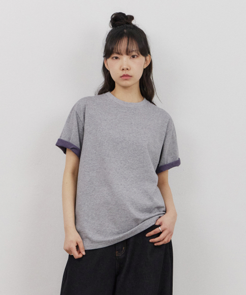 URBANSTOFF(アーバンストッフ)の「ダブルレイヤードTシャツ(メランジ)(Tシャツ/カットソー・レディース・その他・LARGE/MEDIUM/SMALL)」の2枚目の写真