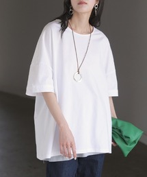 「体感-2℃」ロールアップこなれ袖 Tシャツ