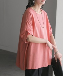 「体感-2℃」ロールアップこなれ袖 Tシャツ