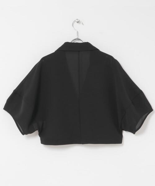 URBAN RESEARCH ROSSO WOMEN(アーバンリサーチ ロッソ)の「ウォッシャブルドライメッシュジャケット(その他アウター・レディース・オフホワイト/ブラック・FREE)」の21枚目の写真