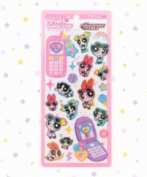 nini toys】≪パワーパフガールズ≫平成はっぴーフォンステッカーズ