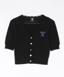 【LILY BROWN×ANNA SUI】レースニットカーディガン