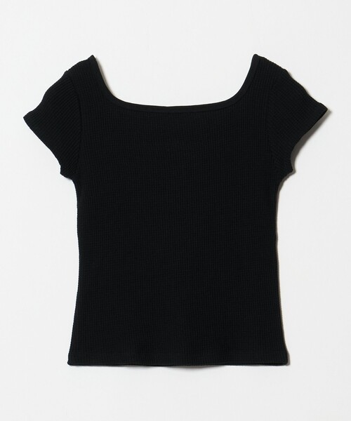 California General Store(California General Store)の「<CGS.>ワッフル スクエア ネック カットソー ウィメンズ(Tシャツ/カットソー・レディース・ホワイト/ブラック・FREE)」の11枚目の写真