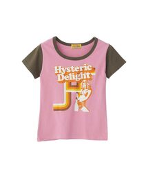 SHE DEVIL HEART刺繍 チビTシャツ（Tシャツ/カットソー）｜HYSTERIC