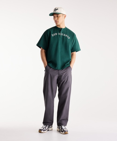 NEW BALANCE（ニューバランス）の「大谷翔平シグネチャーコーチパンツ（スウェットパンツ・メンズ・チャコールグレー/カーキブラウン・SMALL/MEDIUM/LARGE/X-LARGE/XX-LARGE/XXX-LARGE）」の6枚目の写真