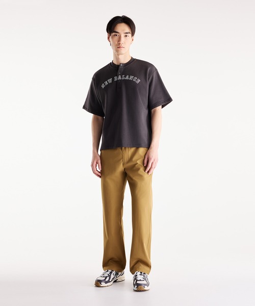 NEW BALANCE（ニューバランス）の「大谷翔平シグネチャーコーチパンツ（スウェットパンツ・メンズ・チャコールグレー/カーキブラウン・SMALL/MEDIUM/LARGE/X-LARGE/XX-LARGE/XXX-LARGE）」の11枚目の写真