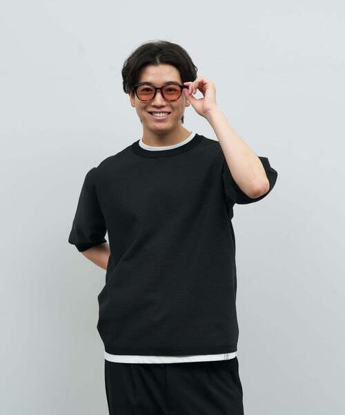 Zoff(ゾフ)の「ウェリントン型 サングラス|カラーレンズ グラデーションカラー おしゃれ 紫外線対策 UVカット 男女兼用 メンズ レディース 男性用 女性用 ユニセックス|Zoff|SUNGLASSES COLLECTION(サングラス・レディース・ブラウン系その他2/ブラウン/クリア/ブラック・FREE)」の14枚目の写真