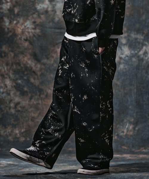 Jih Nunc(ジーヌンク)の「mp15257-総柄スプラッシュプリントワイドパンツ(JIH-R1214)(その他パンツ・メンズ・ブラウン/ブラック/ネイビー・L/M/S)」の18枚目の写真