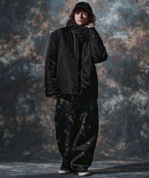 Jih Nunc(ジーヌンク)の「mp15257-総柄スプラッシュプリントワイドパンツ(JIH-R1214)(その他パンツ・メンズ・ブラウン/ブラック/ネイビー・L/M/S)」の21枚目の写真
