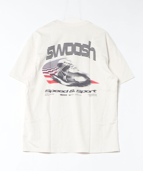 NIKE（ナイキ）の「《NIKEアパレル》ASUNSWTEELSESPEEDANDSPO（Tシャツ/カットソー・メンズ・ホワイト系その他/ブルー系その他/グレー系その他・XL/S/M/L/2XL）」の4枚目の写真