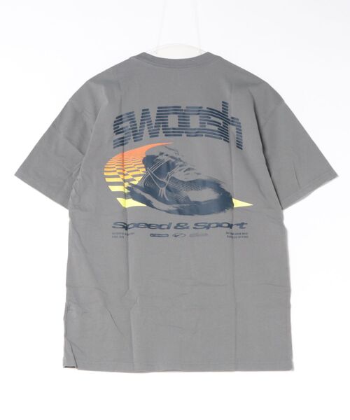 NIKE（ナイキ）の「《NIKEアパレル》ASUNSWTEELSESPEEDANDSPO（Tシャツ/カットソー・メンズ・ホワイト系その他/ブルー系その他/グレー系その他・XL/S/M/L/2XL）」の5枚目の写真