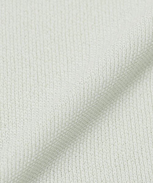 MACKINTOSH PHILOSOPHY(マッキントッシュ フィロソフィー)の「【WEB&一部店舗限定】バッキンガムベア カノコニットポロ(ポロシャツ・レディース・ブルー/ベージュ/ブラック・38)」の11枚目の写真