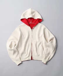 LANDNESS | 【LANDNESS/ランドネス】Double-Faced Reversible Knit Zip Hoodie/ダブルフェイス リバーシブル ニットジップパーカー(パーカー)