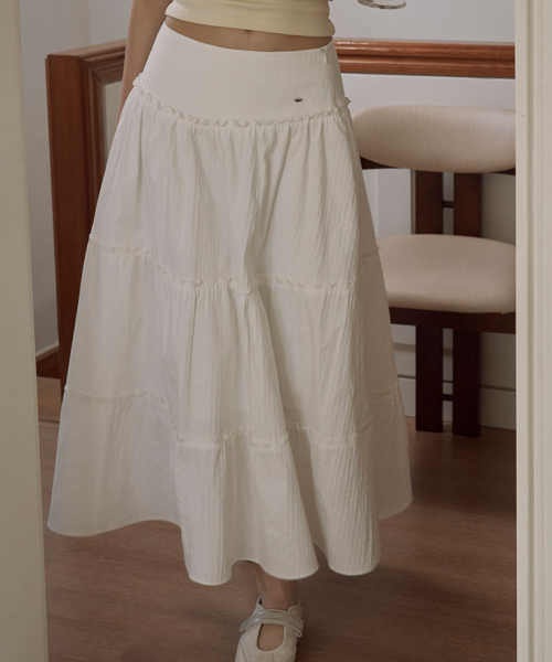 LOTSYOU(ロッツユー)の「lotsyou_Ella Skirt White(シャツ/ブラウス・レディース・その他・SMALL/MEDIUM)」の3枚目の写真