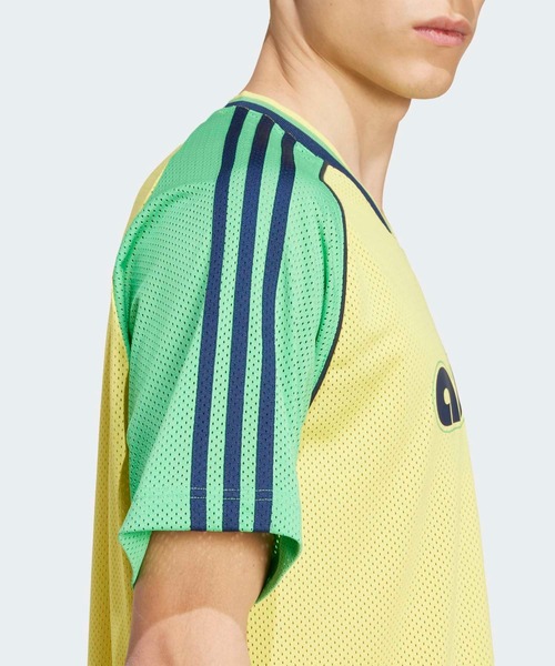 adidas(アディダス)の「ジャージー / ジャージ/ アディダスオリジナルス adidas Originals(Tシャツ/カットソー・メンズ・イエロー・SMALL/MEDIUM/LARGE/X-LARGE/XX-LARGE/X-SMALL/3XL)」の4枚目の写真