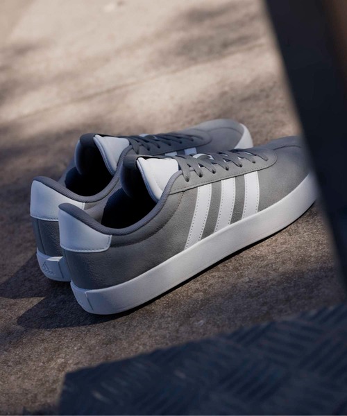 adidas(アディダス)の「VL コート 3.0 / VL COURT 3.0 スニーカー アディダス adidas(スニーカー・メンズ・グレー・22.5cm/23.0cm/23.5cm/24.0cm/24.5cm/25.0cm/25.5cm/26.0cm/26.5cm/27.0cm/27.5cm/28.0cm/28.5cm/29.0cm)」の12枚目の写真