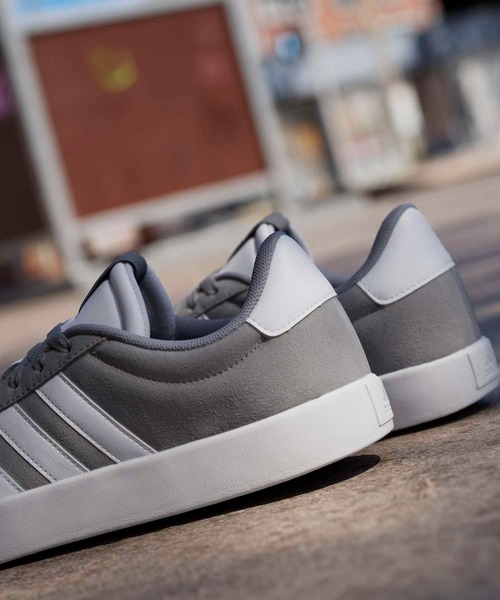 adidas(アディダス)の「VL コート 3.0 / VL COURT 3.0 スニーカー アディダス adidas(スニーカー・メンズ・グレー・22.5cm/23.0cm/23.5cm/24.0cm/24.5cm/25.0cm/25.5cm/26.0cm/26.5cm/27.0cm/27.5cm/28.0cm/28.5cm/29.0cm)」の15枚目の写真