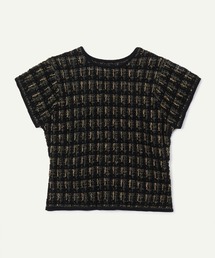 【leinwande】26AW新作 Check Jacquard Tshirt / チェックジャガードTシャツ