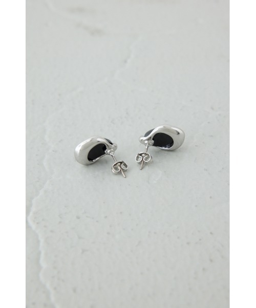 AZUL by moussy(アズールバイマウジー)の「ストーンピアス(ピアス(両耳用)・レディース・ブラック/クリア・FREE)」の7枚目の写真