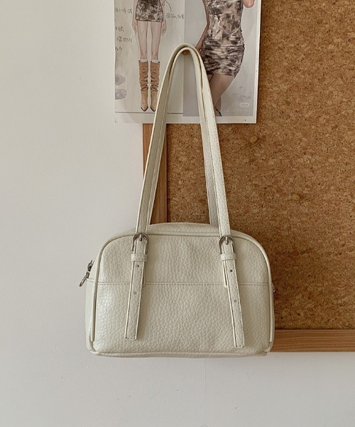 mebole(メボレ)の「square boston bag(ショルダーバッグ・レディース・ブラック/ホワイト/ブルー・FREE)」の15枚目の写真