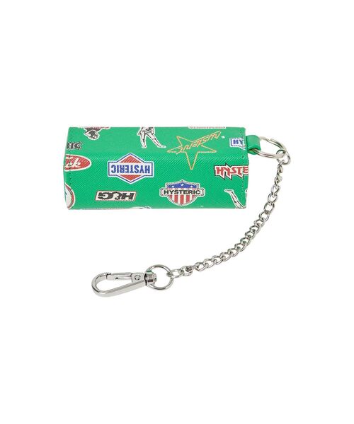 HYSTERIC GLAMOUR(ヒステリックグラマー)の「ROCK CITY柄 リップケース(ポーチ・レディース・グリーン/ピンク/ブラック・FREE)」の6枚目の写真