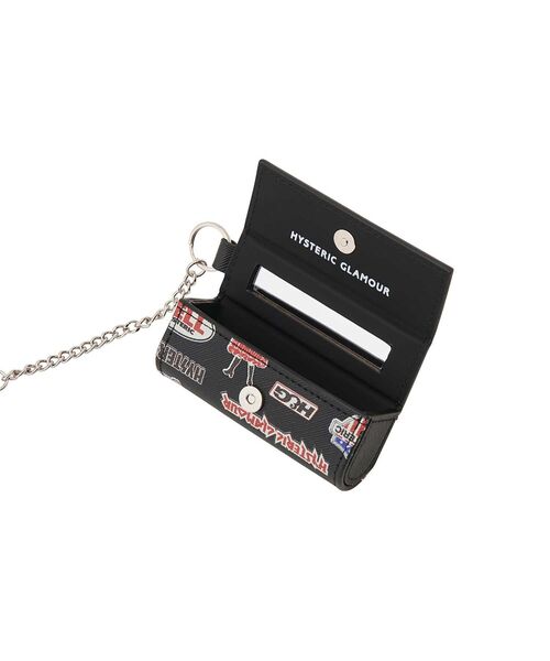 HYSTERIC GLAMOUR(ヒステリックグラマー)の「ROCK CITY柄 リップケース(ポーチ・レディース・グリーン/ピンク/ブラック・FREE)」の9枚目の写真