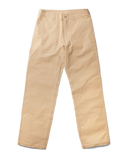 HOUSTON(ヒューストン)の「HOUSTON ファティーグパンツ(チノパンツ・メンズ・オリーブドラブ/ブラック/カーキ・LARGE/MEDIUM/SMALL/X-LARGE)」の3枚目の写真