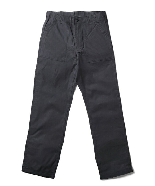 HOUSTON(ヒューストン)の「HOUSTON ファティーグパンツ(チノパンツ・メンズ・オリーブドラブ/ブラック/カーキ・LARGE/MEDIUM/SMALL/X-LARGE)」の2枚目の写真