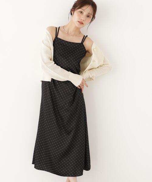 PROPORTION BODY DRESSING(プロポーションボディドレッシング)の「タックキャミワンピース / 1216240902(ワンピース・レディース・ピンク/ブラック・MEDIUM/P/S)」の15枚目の写真