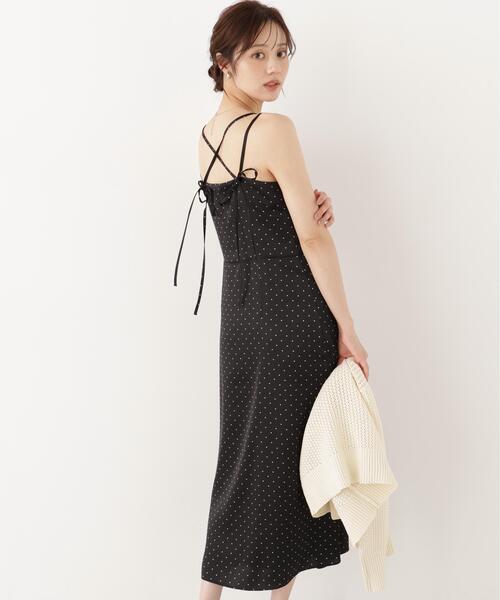 PROPORTION BODY DRESSING(プロポーションボディドレッシング)の「タックキャミワンピース / 1216240902(ワンピース・レディース・ピンク/ブラック・MEDIUM/P/S)」の16枚目の写真