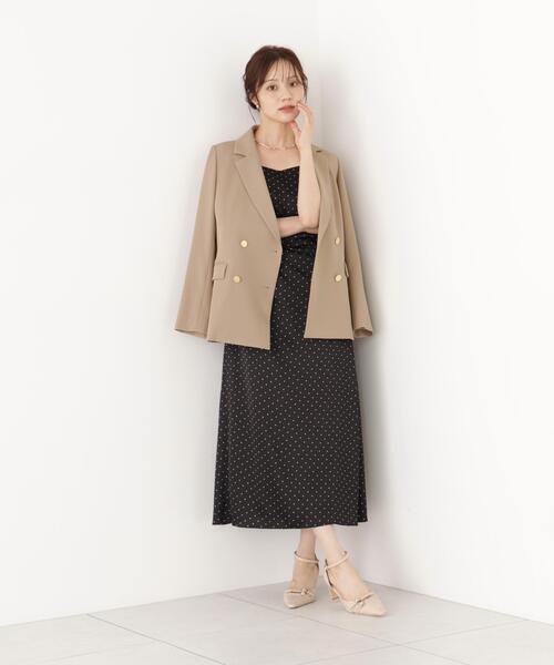 PROPORTION BODY DRESSING(プロポーションボディドレッシング)の「タックキャミワンピース / 1216240902(ワンピース・レディース・ピンク/ブラック・MEDIUM/P/S)」の19枚目の写真