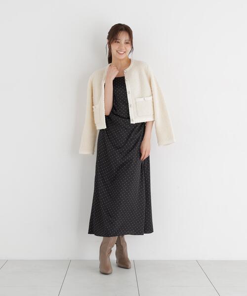 PROPORTION BODY DRESSING(プロポーションボディドレッシング)の「タックキャミワンピース / 1216240902(ワンピース・レディース・ピンク/ブラック・MEDIUM/P/S)」の20枚目の写真