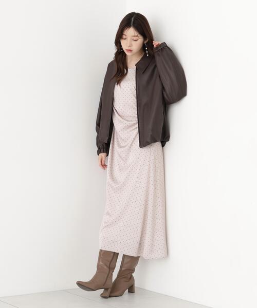 PROPORTION BODY DRESSING(プロポーションボディドレッシング)の「タックキャミワンピース / 1216240902(ワンピース・レディース・ピンク/ブラック・MEDIUM/P/S)」の11枚目の写真