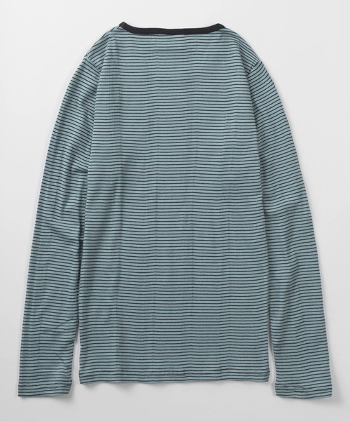 MILLER(ミラー)の「【92】【Miller/ミラー】パネルリブ クルーネック ロングスリーブ Tシャツ/クルーネック/インナー/針抜きリブ/リブニット/レディース(Tシャツ/カットソー・レディース・グレー/ホワイト/ブラック/ピンク/ブルー/ブラック系・FREE)」の16枚目の写真