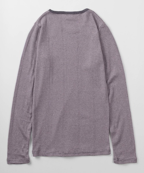 MILLER(ミラー)の「【92】【Miller/ミラー】パネルリブ クルーネック ロングスリーブ Tシャツ/クルーネック/インナー/針抜きリブ/リブニット/レディース(Tシャツ/カットソー・レディース・グレー/ホワイト/ブラック/ピンク/ブルー/ブラック系・FREE)」の18枚目の写真