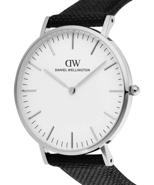 Daniel Wellington(ダニエルウェリントン)の「Classic Canvas 36mm メンズ腕時計 ローズゴールド/シルバー(アナログ腕時計・メンズ・ピンクゴールド/シルバー・36mm)」の4枚目の写真