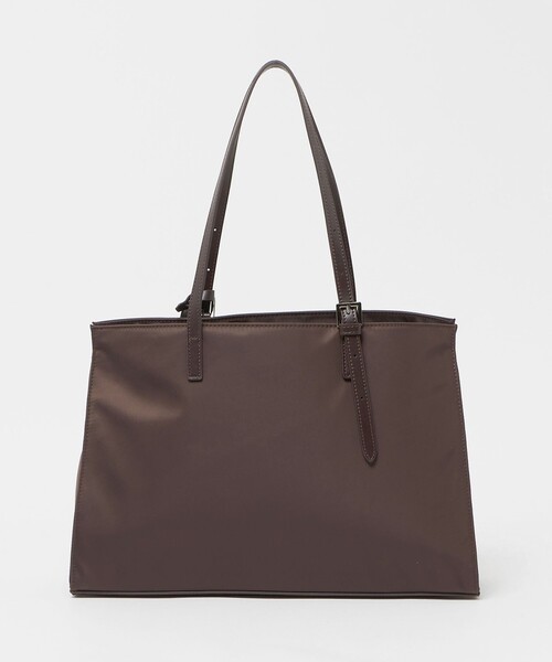 UNITED ARROWS(ユナイテッドアローズ)の「ナイロン スクエア トートバッグ(トートバッグ・レディース・ブラック/ダークブラウン・FREE)」の12枚目の写真