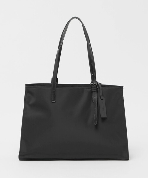 UNITED ARROWS(ユナイテッドアローズ)の「ナイロン スクエア トートバッグ(トートバッグ・レディース・ブラック/ダークブラウン・FREE)」の5枚目の写真
