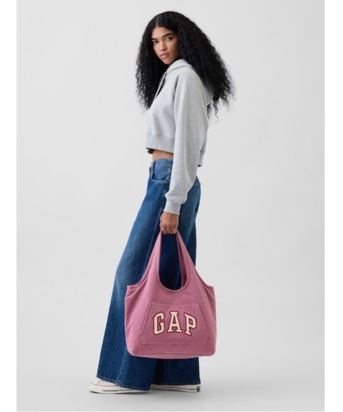 GAP(ギャップ)の「フーディトート(トートバッグ・レディース・バーガンディー/グレー/パープル系その他2/ブルー系その他2/ブラック/レッド系その他2・ONE SIZE)」の4枚目の写真